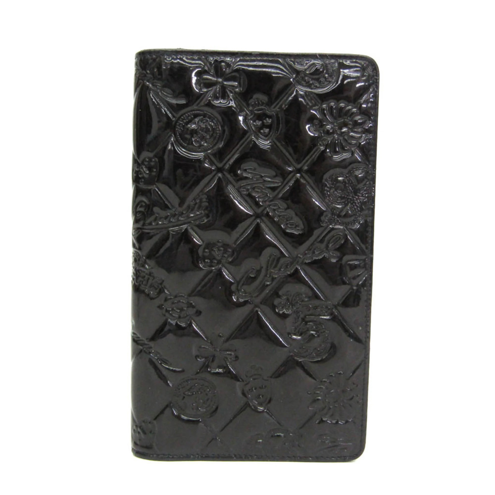 CHANEL Authentic Black Leather Wallet